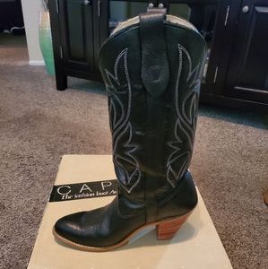 Black women's capezio cowboy boot